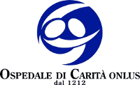 un logo blu e nero